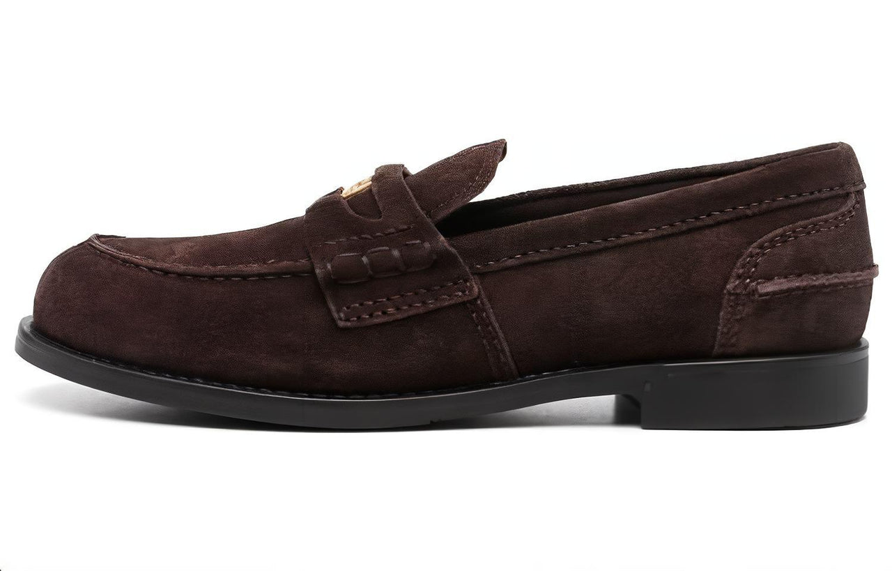MIU MIU Suede Loafers