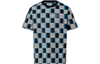 LOUIS VUITTON Damier Short-Sleeved Cotton T-Shirt