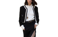 CHANEL Jackets Women's Black
