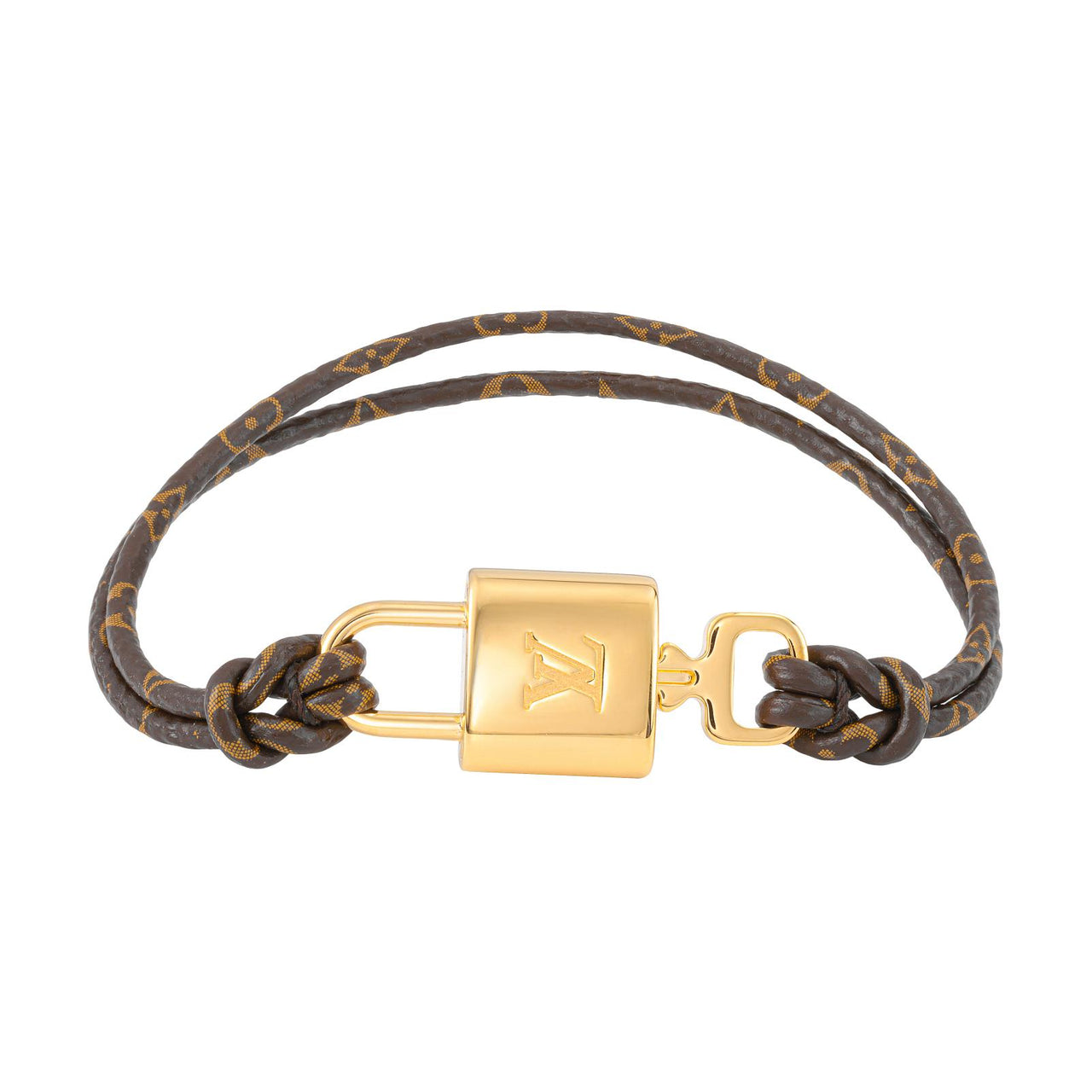 LOUIS VUITTON Metal Bracelets Unisex Gold