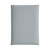 HERMES Calvi Duo Evercolor Calfskin Wallets Card Holders Women's 8U Bleu Glacier Glacier Blue