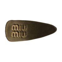 MIU MIU Satin Hair Clip