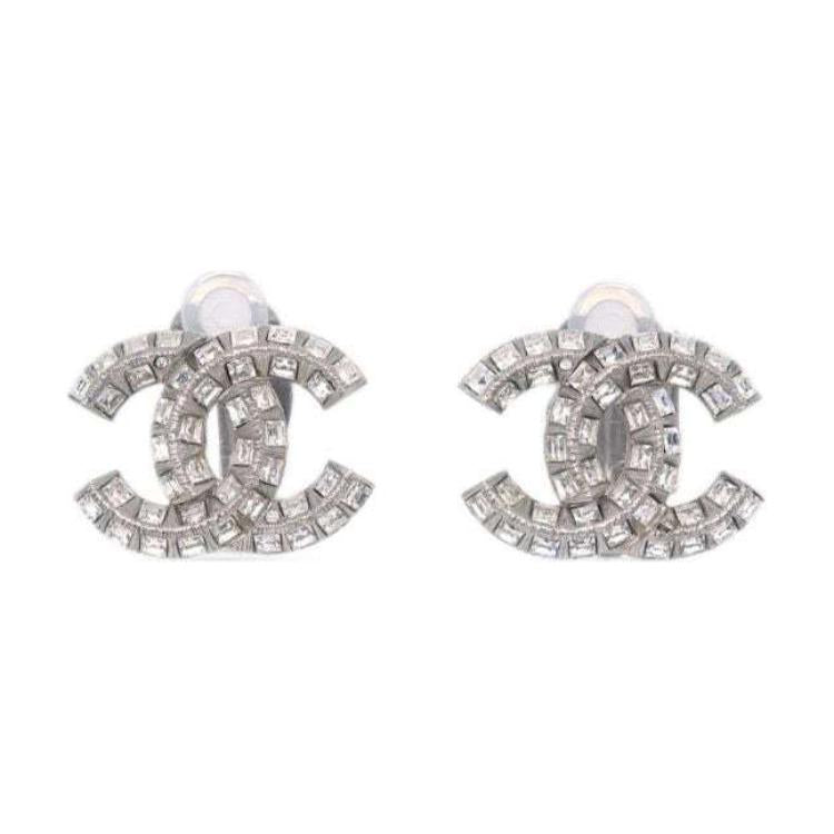 CHANEL 2013 Cc Earrings