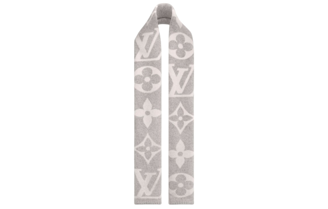 LOUIS VUITTON SWEET DREAMS Knit Scarves Unisex Gray