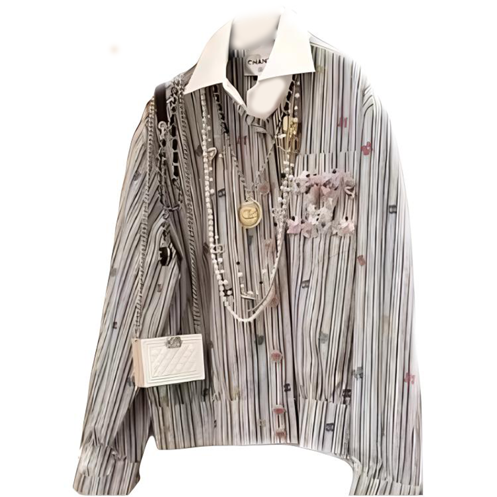 CHANEL Shirts Women's Blue