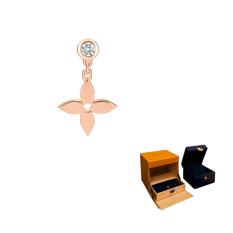 LOUIS VUITTON Idylle Blossom Ear Stud Pink Gold And Diamond - Per Unit