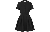 DIOR Short-Sleeved Dresses Women's Black