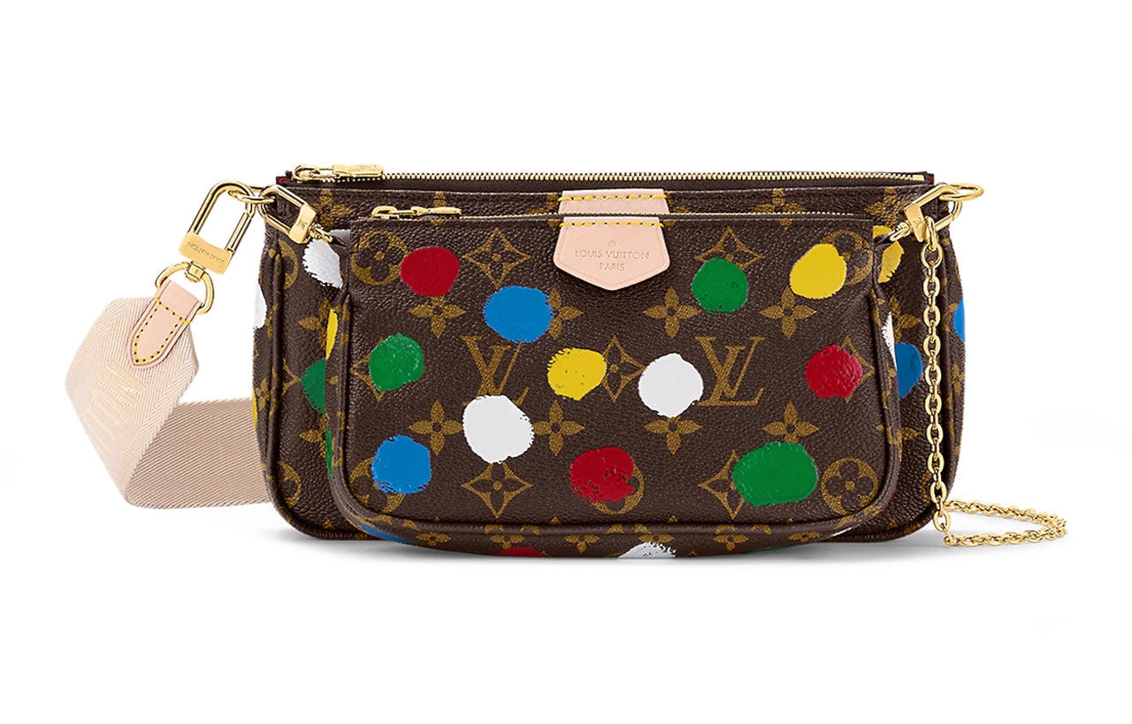 LOUIS VUITTON X Yayoi Kusama Multi Pochette Accessoires Monogram Multicolor