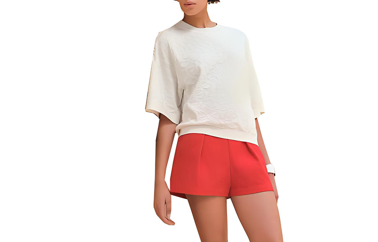HERMES Knitwear Women's Gray White