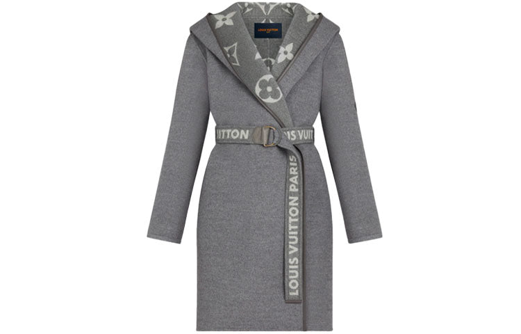 LOUIS VUITTON Coat Women's Gray
