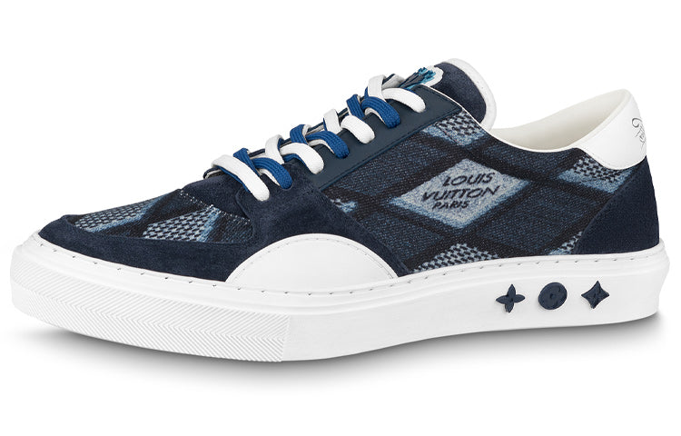 LOUIS VUITTON Lv Ollie Richelieu Sneakers 'Blue'