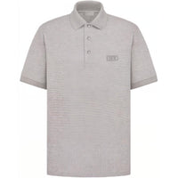DIOR Icon Polo Shirt Men's Gray