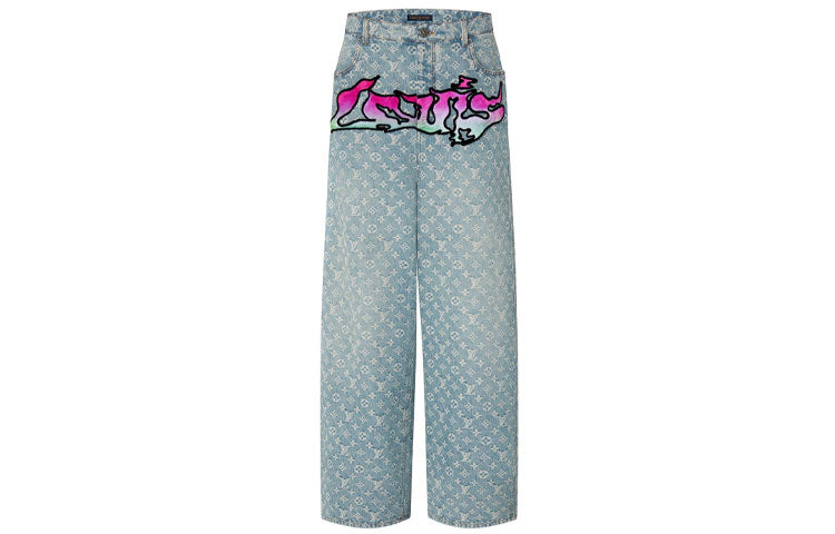 LOUIS VUITTON Baggy Denim Pants