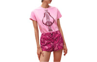 HERMES Casual Shorts Women's Rosewood Cassava Pink