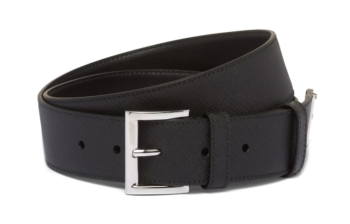 PRADA Saffiano Buckle Fastened Belt