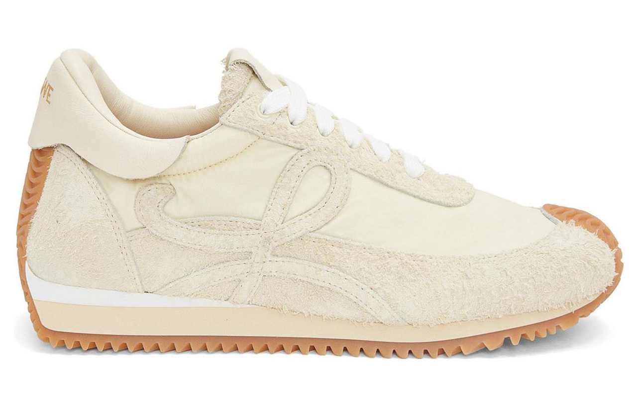 LOEWE Flow Runner Canvas Soft White Women's