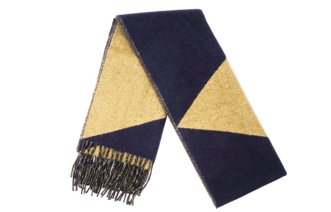 HERMES Knit Scarves Unisex Green