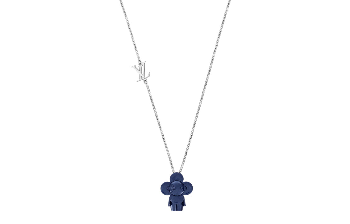 LOUIS VUITTON Vivienne Necklaces Men Blue