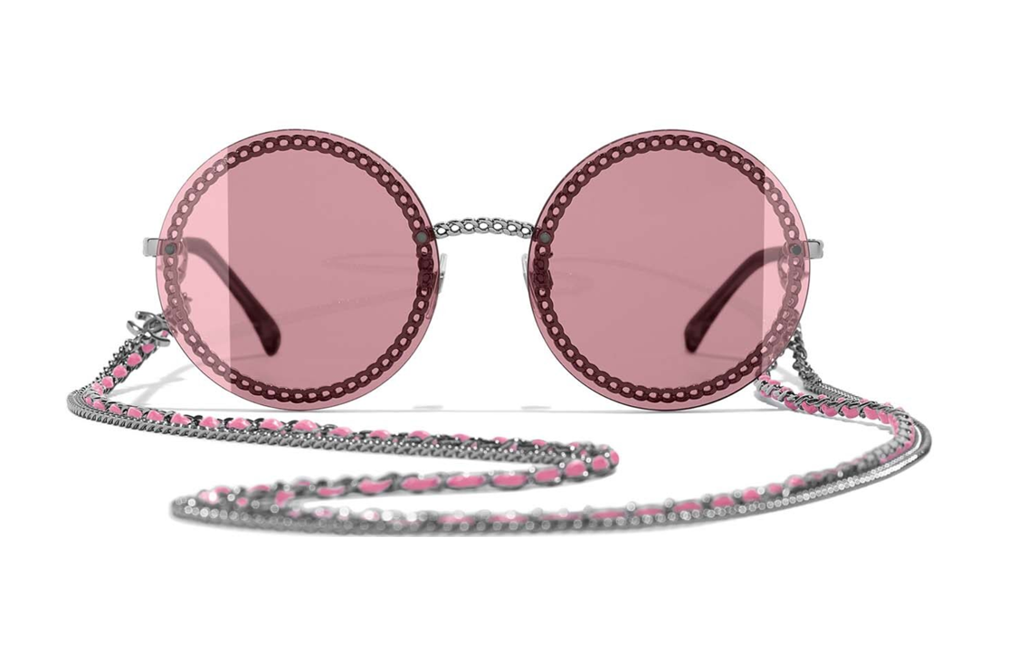 CHANEL 2000s Chain Sunglasses