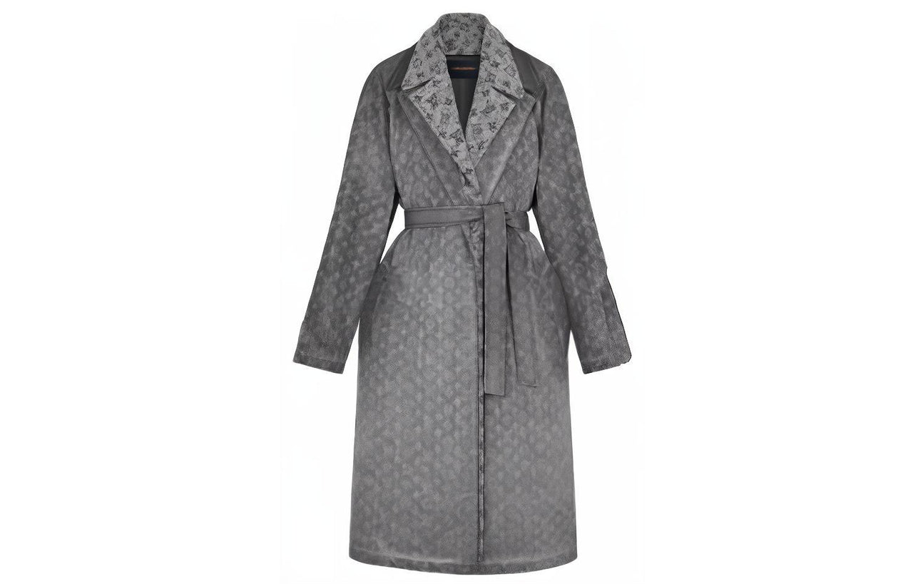 LOUIS VUITTON Coats Women's Gray