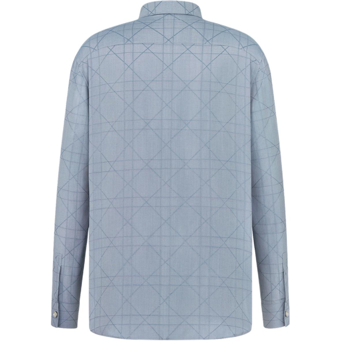 DIOR Shirts Men Blue
