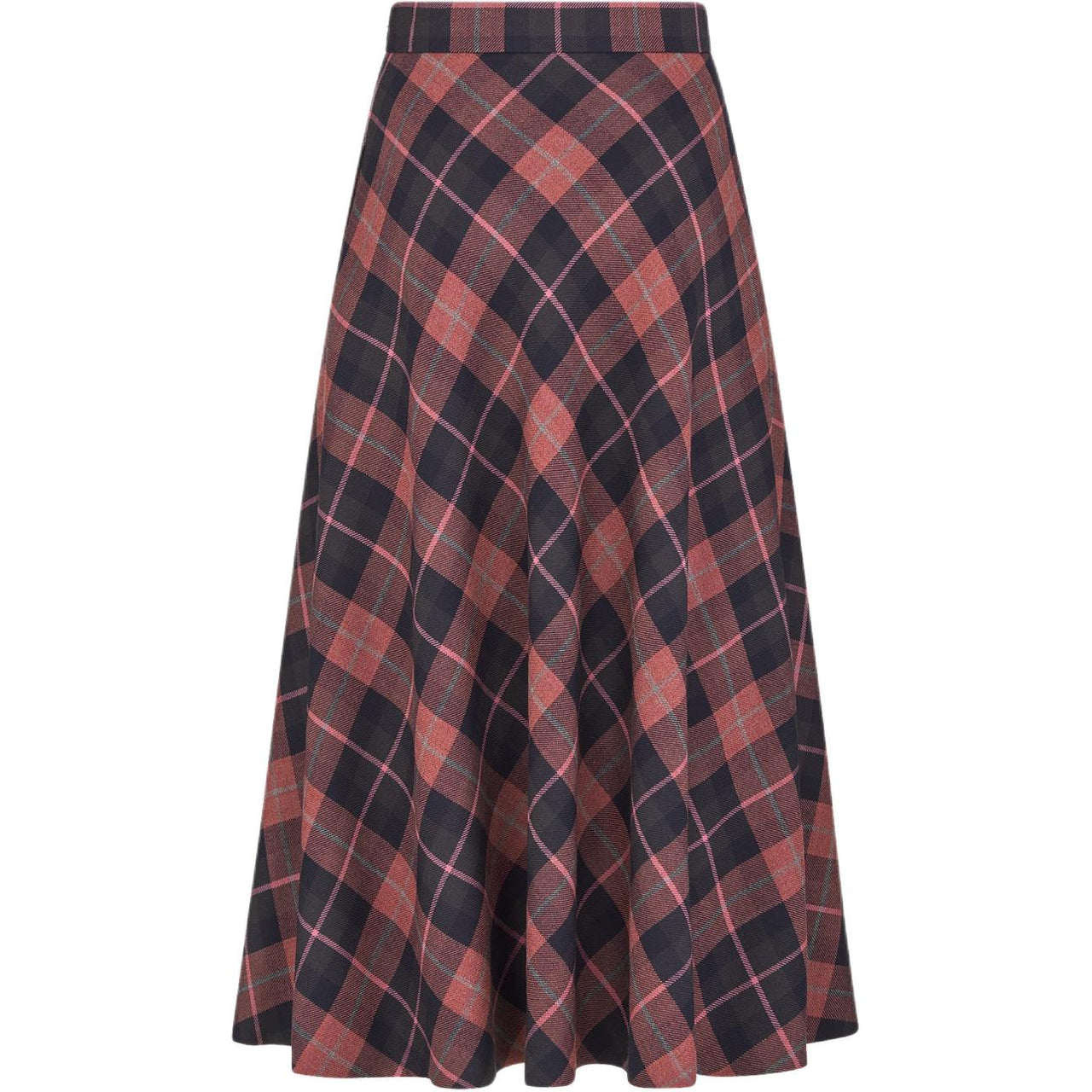 DIOR FW24 Skirt Women's Pink Gray Mix