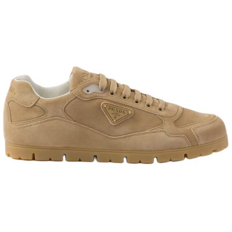 PRADA Trail Low Top Casual Shoes Men's Beige