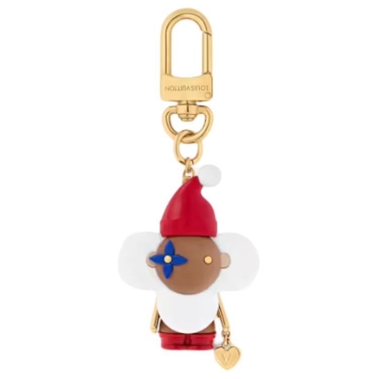 LOUIS VUITTON Vivienne Xmas Bag Charm And Key Holder