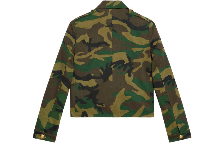 CELINE Jacket Women's Camouflage