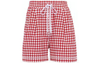 MIU MIU SS22 Casual Shorts Women's Red