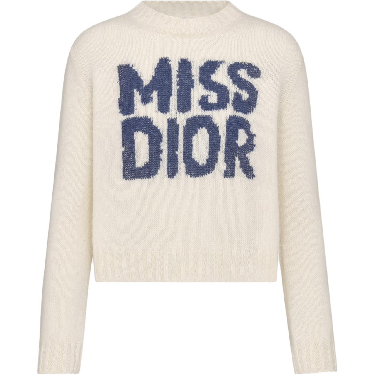 DIOR FW24 Cashmere Sweater Women's Ecru