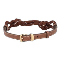 MIU MIU Calfskin Wristbands Women's Tobacco/Sea Blue/Black Red