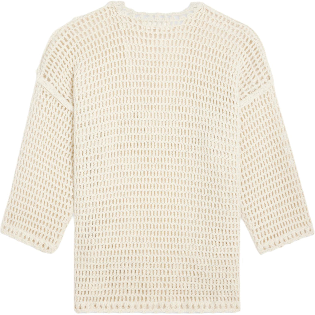 CELINE Triomphe Baja In Crocheted Wool