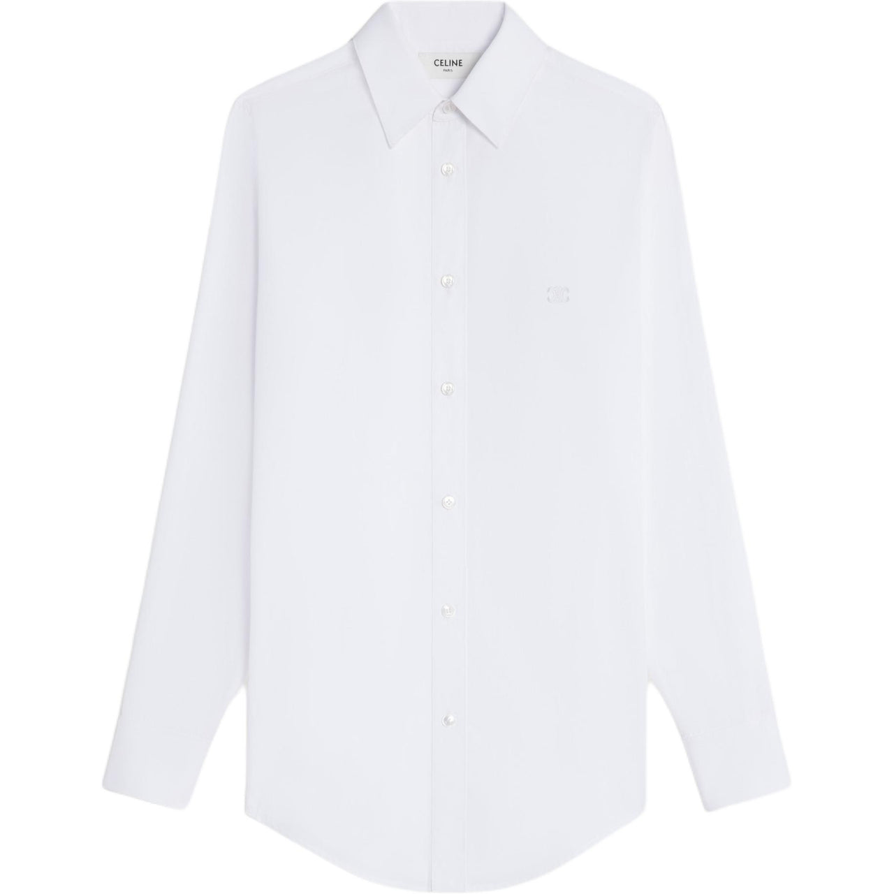 CELINE Romy Shirt In Cotton Poplin