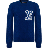 LOUIS VUITTON 2010s LV intarsia Sweater