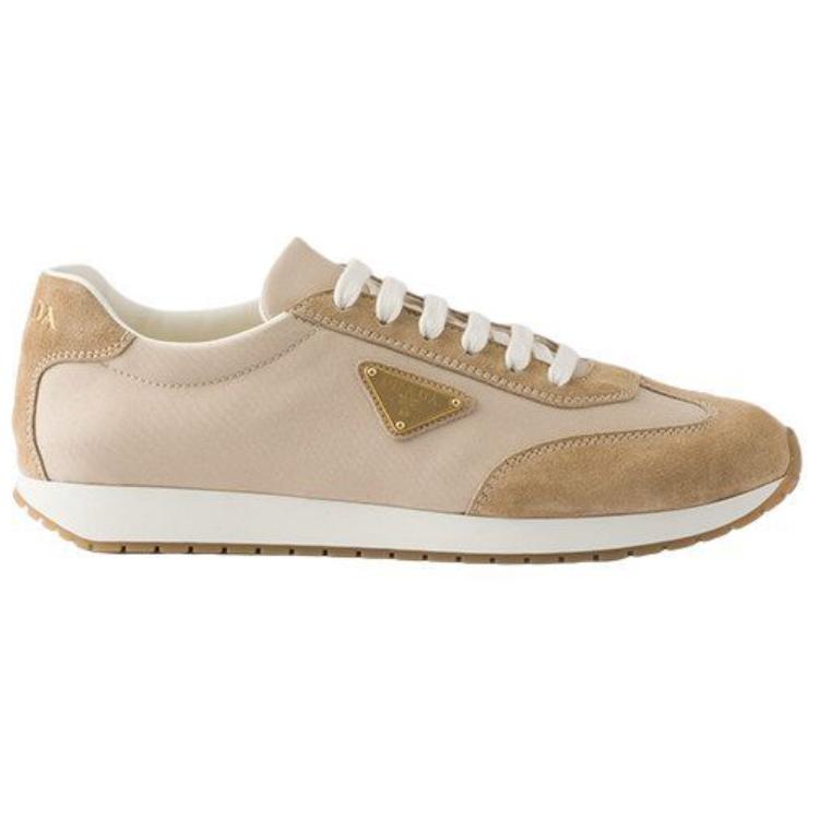 PRADA Low Top Casual Shoes Men's Brown