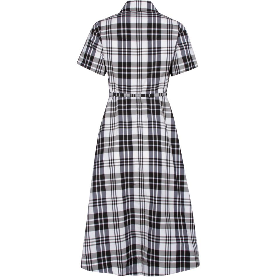DIOR Short-Sleeved Dresses Women's Black/White