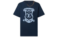 LOUIS VUITTON New Quarterly Products Of LV T-Shirts Women's Blue
