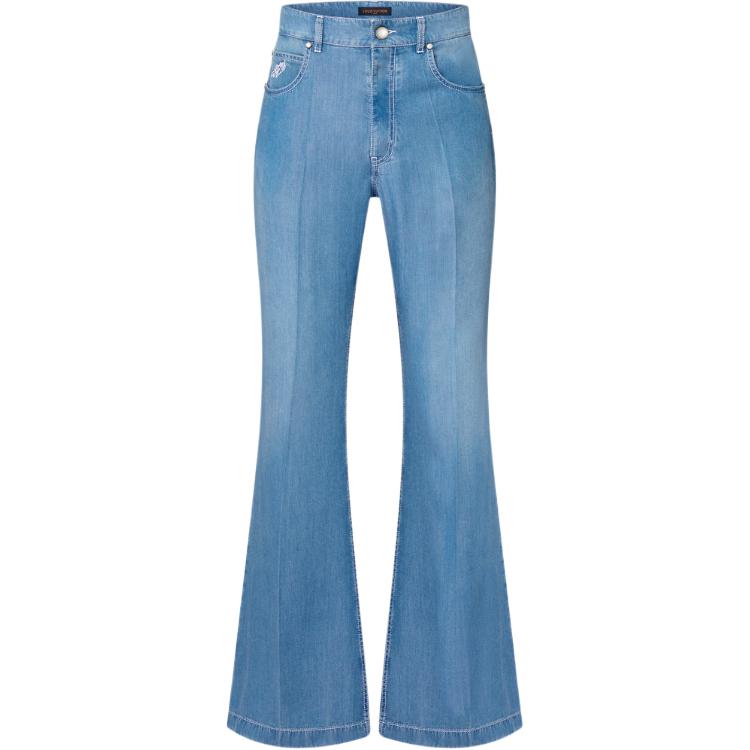 LOUIS VUITTON SS24 Casual Pants Men's Blue