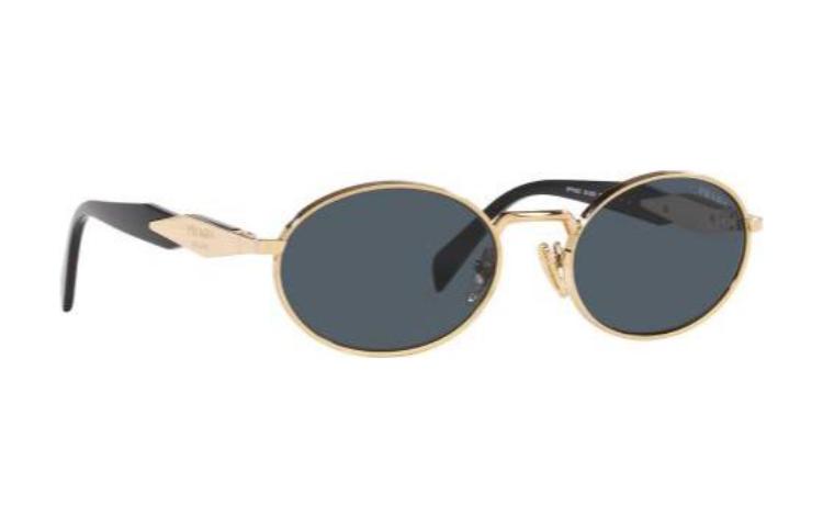 PRADA Oval Frame Sunglasses