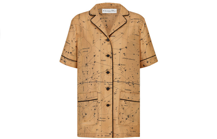 DIOR Shirts Unisex Yellow