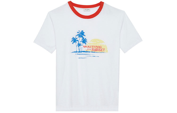 SAINT LAURENT T-Shirt Men's White