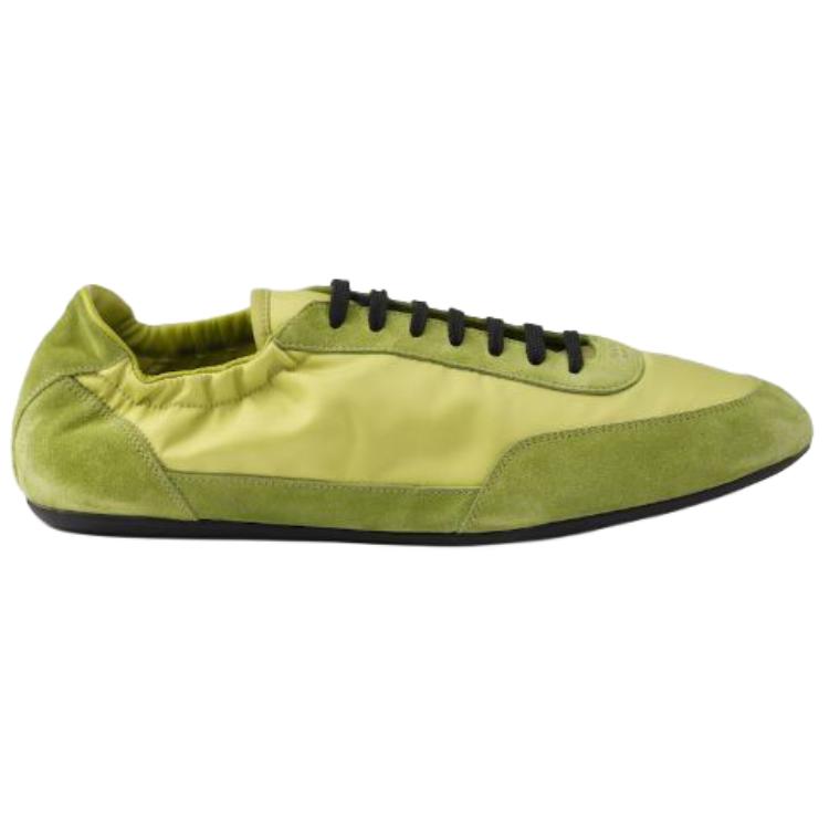 PRADA Re Nylon Low Top Casual Shoes Men's Green