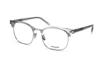 SAINT LAURENT Plate Frame Square Eyeglass Frames Unisex