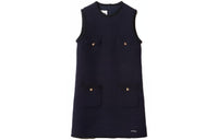 MIU MIU SS23 Sleeveless Dress Women's Blue
