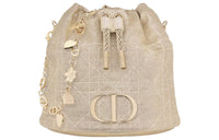 DIOR Sheepskin Bucket Bags Shoulder Bag Crossbody Bag Kids' Light Gold