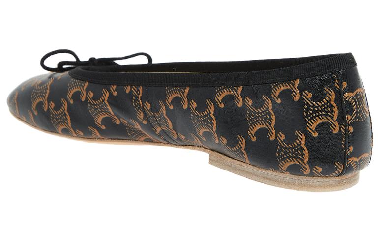 CELINE Casual Single Shoes Women's Caramel
