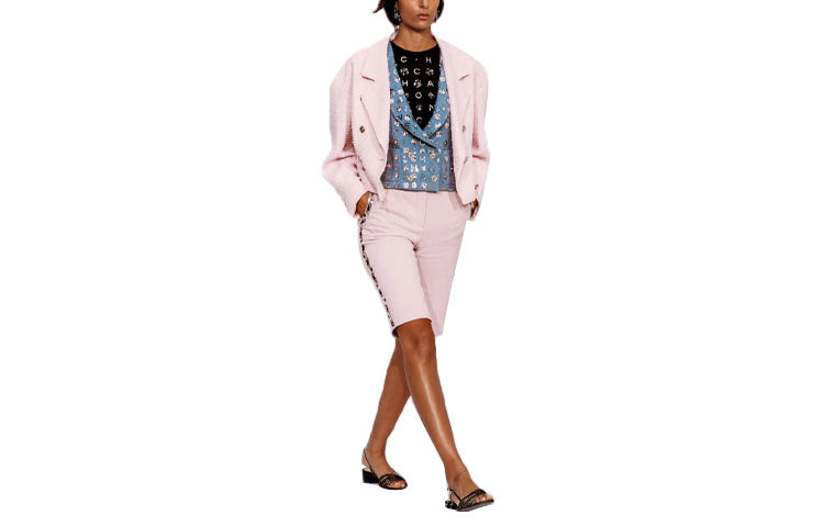 CHANEL Jackets & Coats Women's Light Pink