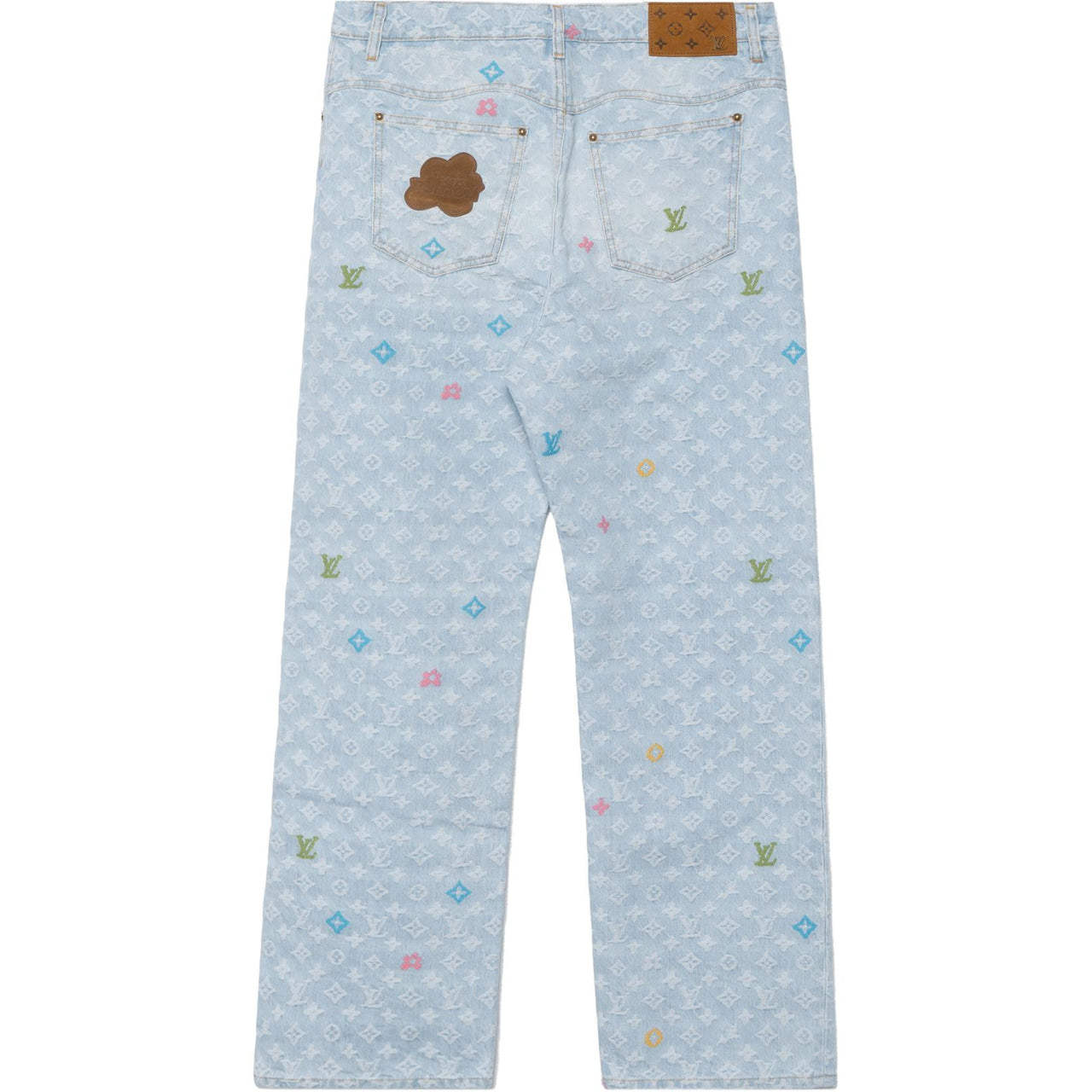 LOUIS VUITTON By Tyler The Creator Monogram Denim Pants