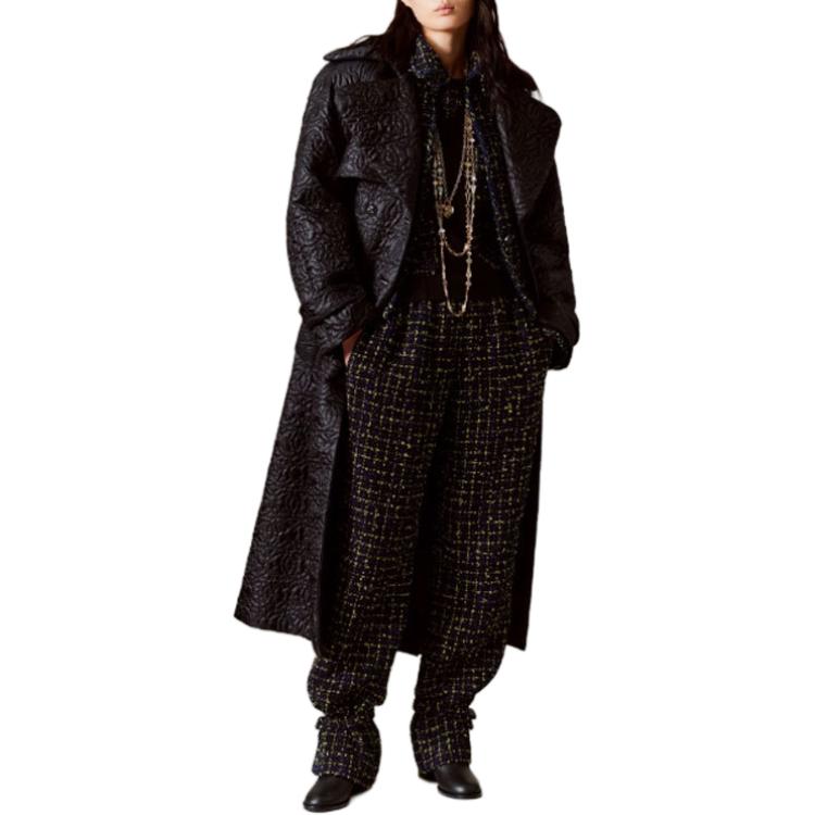 CHANEL FW22 Jackets Coats Women's Black